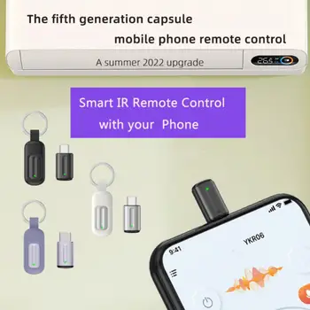 Smartphone IR Diaľkový ovládač Mini Adaptér Typ C/Micro USB Rozhranie Smart App Ovládanie Telefónu Univerzálne Diaľkové Ovládanie