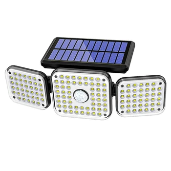 Solárne Pohybu Svetlá Vonkajšie Bezpečnostné Solárne Svetlá, Senzor Pohybu, Ochrana Pred Povodňami Svetlá Pre Nádvoria Záhrady Stenu Garáže Retail