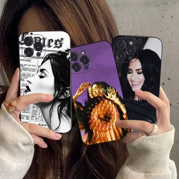 Speváčka Demi Lovato Telefón Prípade Silikónové Mäkké Pre Iphone 14 13 12 11 Pro Mini XS MAX 8 7 6 Plus X 2020 XR Shell