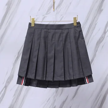Sukne Pre Ženy 2023 Y2k Mini Sukne Lete Kórejský Módne Oblečenie Kawaii Gotický Skladaný Oblečenie Zrastov Bežné Vonkajšie Sexy Šaty