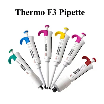 Thermo F3 Pipety Single-Kanál, Nastaviteľný Pipety Micropipette Semi-Sterilné Presnosť Lab Pipetora 0.2-2ul