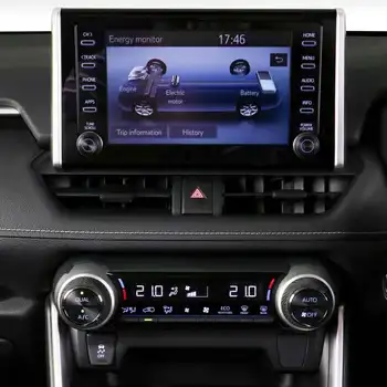 Tvrdené sklo obrazovky ochranná fólia pre Toyota RAV4 5. 8 palcový centrálne ovládanie displej vodičov chránič 2019-2022