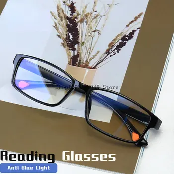 Ultra-Light TR90 Anti-Modré Svetlo Presbyopia Okuliare Ženy Ďalekozrakosť Okuliare Veľkoobchod 2023 Nové Čítanie Okuliare +1,0 až +4.0