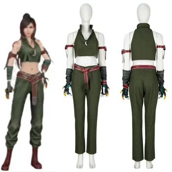V hre Final Fantasy FF7 Tifa Lockhart Cosplay Kostým Dospelé Ženy, Dievčatá Halloween Karneval Battle Suit