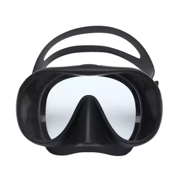 Veľkoobchod Lacné Ceny frameless plávanie anti-fog potápačská maska silikónové popruh potápanie spearfishing maska pre dospelých potápanie maska