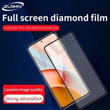 ZLNHIV úplné pokrytie na tvrdeného skla pre Redmi poznámka 8 8T pro ochranný film 7 7 6 telefón screen protector