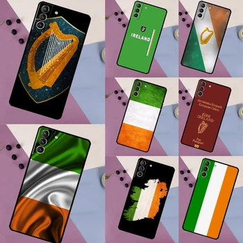 Írsky Pas Írsko Vlajka Funda Pre Samsung Galaxy S23 S24 S22 Ultra S20 S21 FE S8 S9 S10 Plus Poznámka 10 20 Ultra Prípade